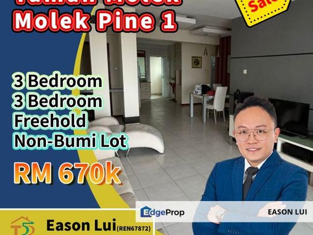 Condominium for sale in Taman Molek, Johor Bahru
