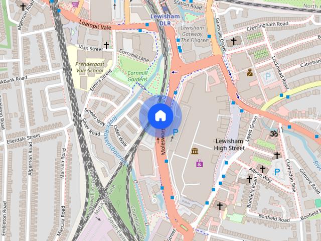 Apartment for rent in London Borough of Lewisham, Ladywell