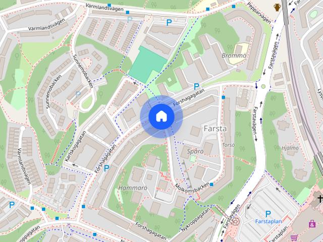Lägenhet hyra i Farsta, Botkyrka