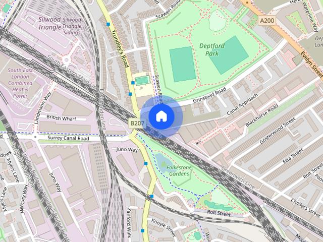 Apartment for rent in London Borough of Lewisham, Greater London