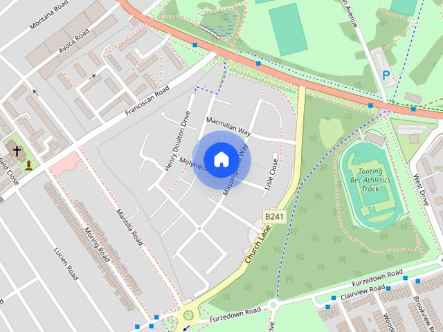 Apartment for rent in Tooting, Furzedown