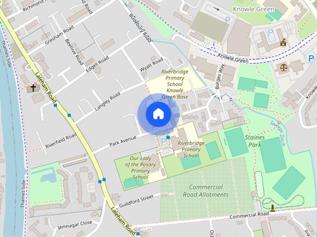 Apartment for rent in Knowle Green, Lower Halliford