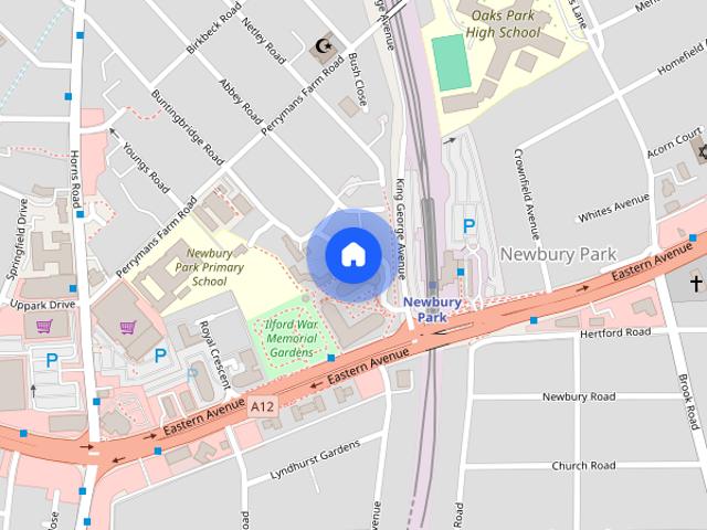 Apartment for rent in Newbury Park, Greater London