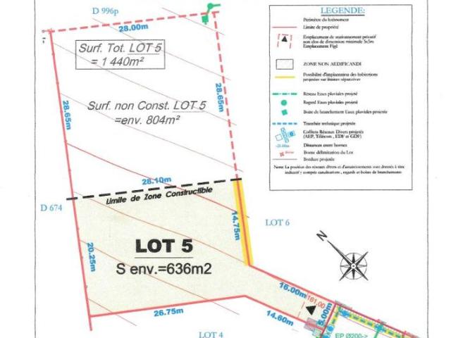 Terrain vente à France métropolitaine, Moncaut