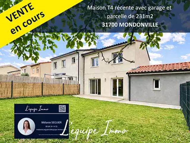 Maison vente à Toulouse, Mondonville