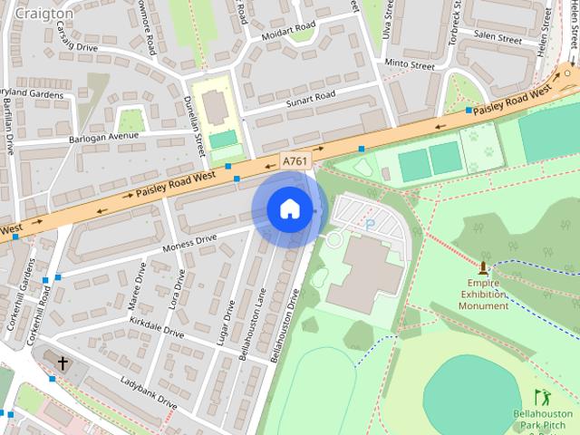 Apartment for rent in Craigton, Scotland