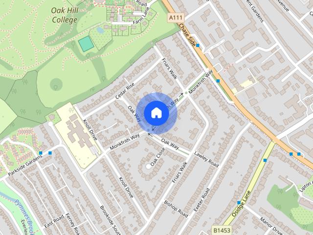 Apartment for rent in Brunswick Park, Greater London
