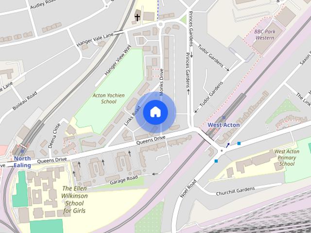 House for rent in Hanger Hill Garden Estate, Greater London
