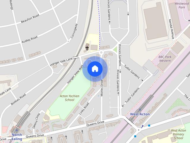 House for rent in Hanger Hill Garden Estate, Greater London