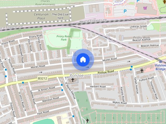 House for rent in Polsloe, Watergate