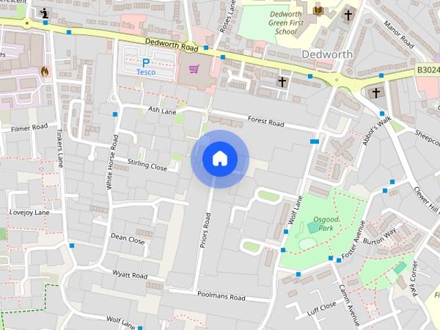 House for rent in Dedworth, Windsor