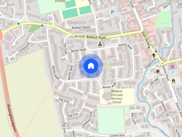House for rent in Colliers End, Hertfordshire