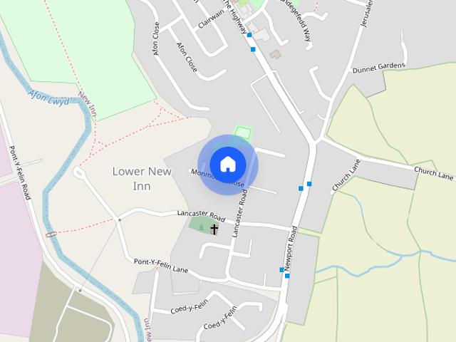 Apartment for rent in Lower New Inn, Pontypool