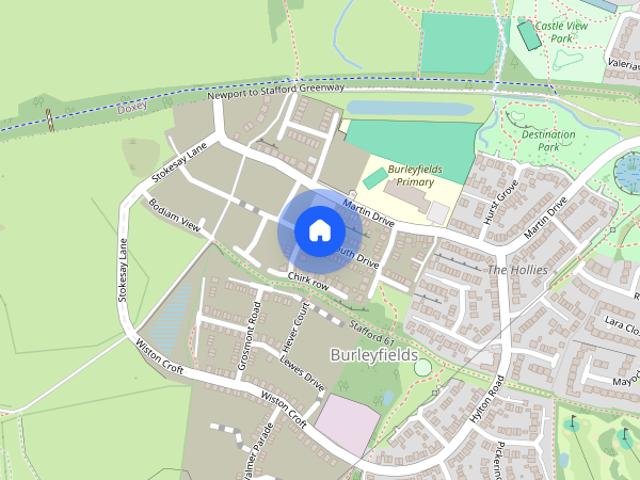 House for rent in Baswich, Staffordshire
