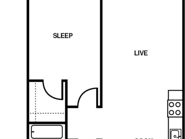 Apartment for rent in Koreatown Northgate, Oakland