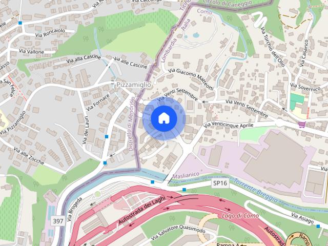 Appartamento in affitto a Maslianico, Lombardia