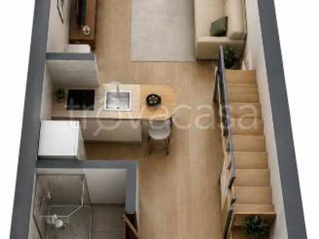 Monolocale in affitto a Oltrestazione, Legnano
