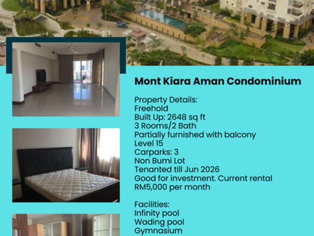 Condominium for sale in Country Heights Damansara, Kuala Lumpur