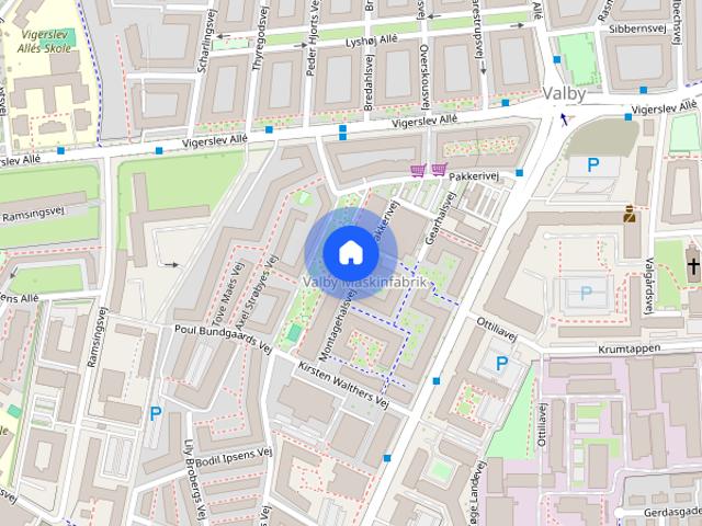 Zimmer til leje i Valby Maskinfabrik, København