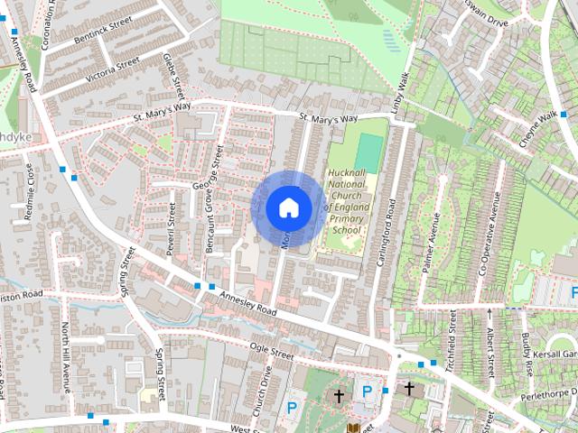 House for rent in Wighay, Hucknall