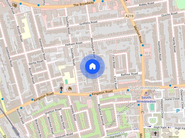 House for rent in London Borough of Merton, South Wimbledon