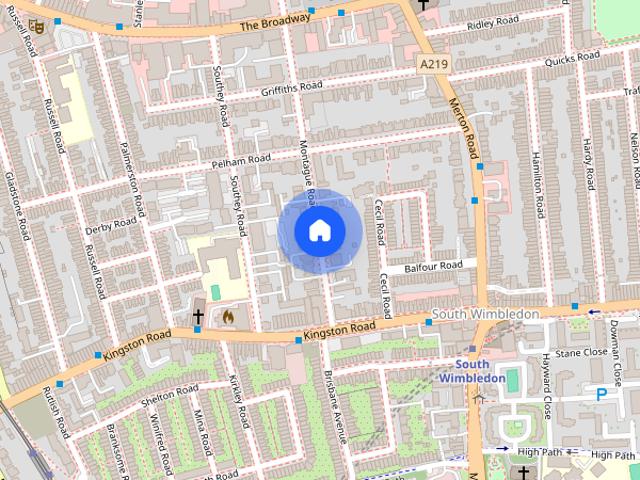 Apartment for rent in London Borough of Merton, South Wimbledon