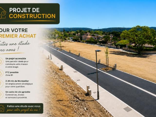 Terrain vente à Lodève, Montarnaud