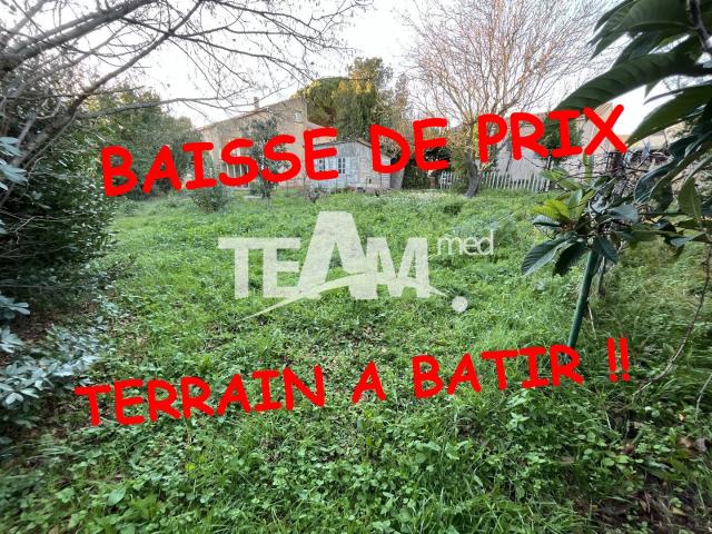 Terrain vente à Montpellier, Montbazin