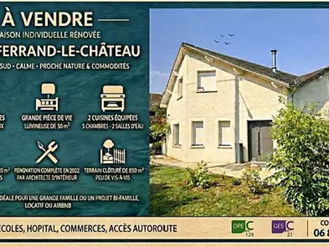 Maison vente à Besançon, Montferrand-le-château