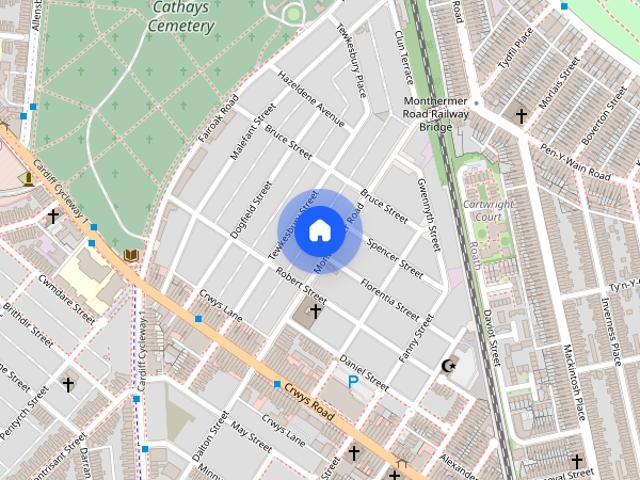 Apartment for rent in Maindy, Cardiff