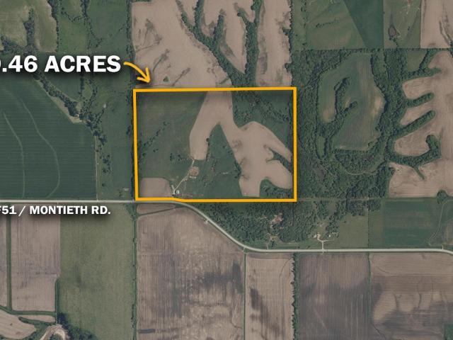 Land for sale in Guthrie, Iowa