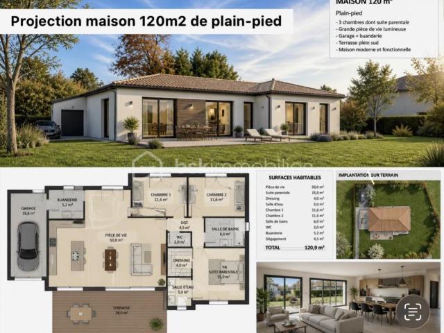 Terrain vente à Bourg-en-Bresse, Montmerle-sur-saône