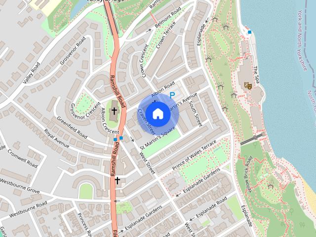 Apartment for rent in South Cliff, Kepwick