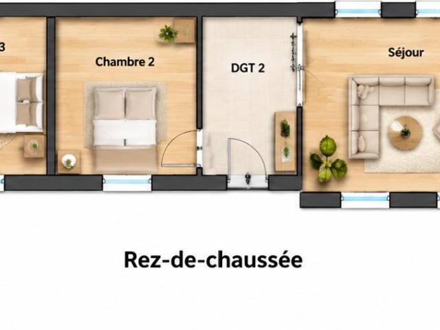 Maison vente à Les Sept Chemins, Montreuil