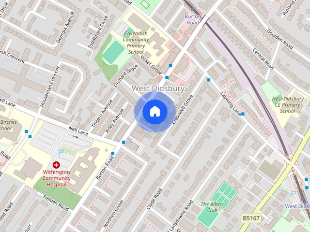 House for rent in West Didsbury, Manchester