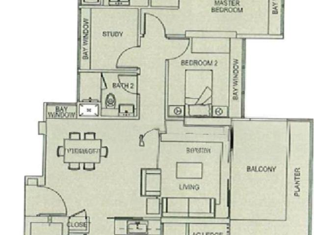 Condominium for rent in Ulu Pandan