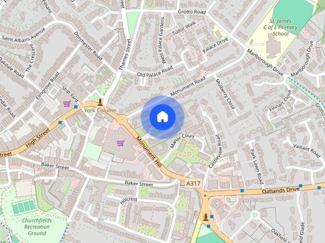 Apartment for rent in Weybridge, Elmbridge