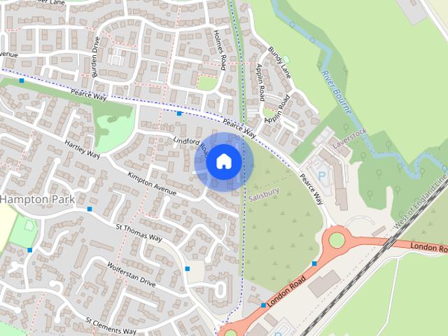 House for rent in Bishopdown, Wiltshire