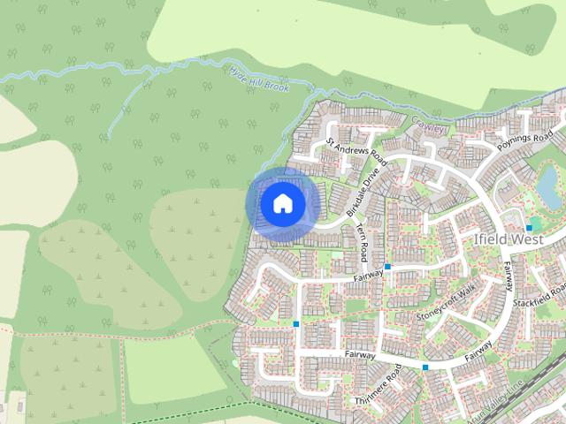 House for rent in Ifield West, Glynde