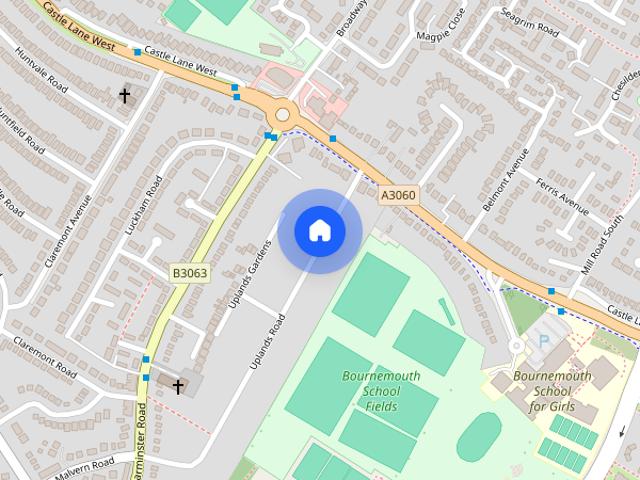 Studio for rent in Throop, Bournemouth