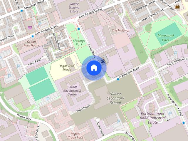 Apartment for rent in Plasnewydd, Falcon Lodge