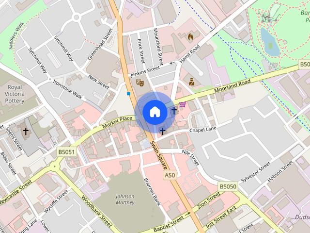 Apartment for rent in Burslem, Stoke-on-Trent