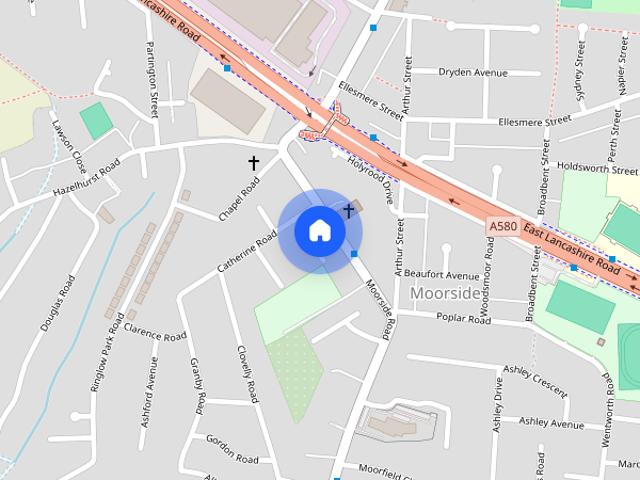Apartment for rent in Moorside, Salford