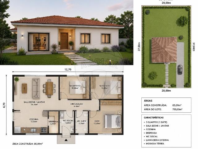 Casa venda em Areosa, Castêlo da Maia