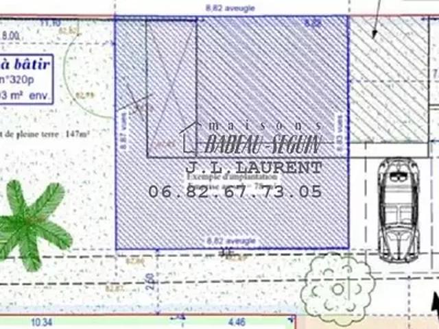 Terrain vente à Morangis, Essonne