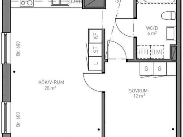 Lägenhet hyra i Jordbro