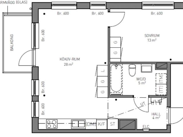 Lägenhet hyra i Jordbro