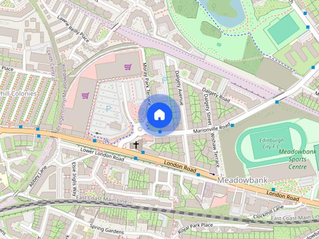 Apartment for rent in Meadowbank, City of Edinburgh
