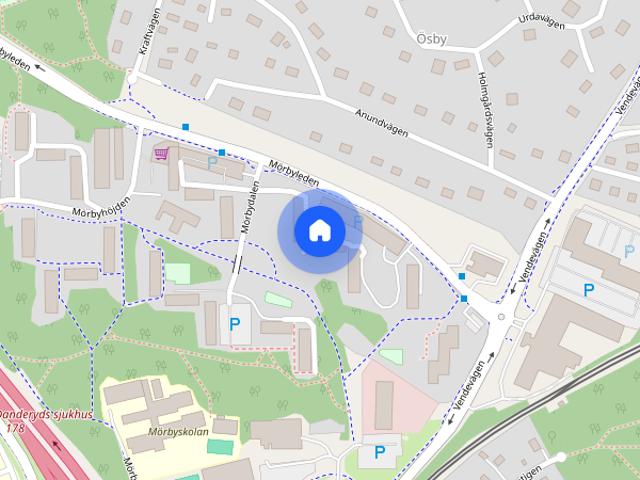 Lägenhet hyra i Danderyd, Stockholm