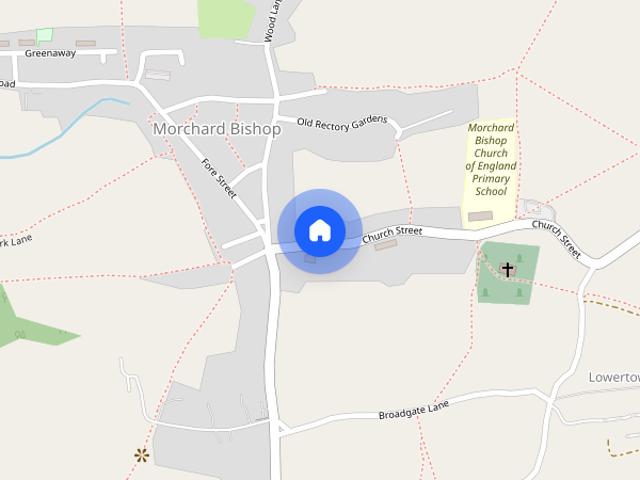 House for rent in Newton St Cyres, Devon